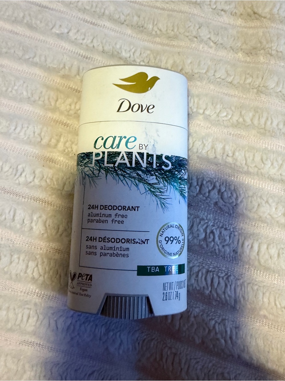 Dove Care by Plants deodorant